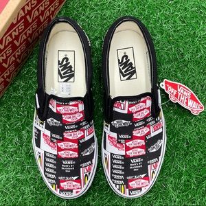 Vans Classic Slip On Label Mix